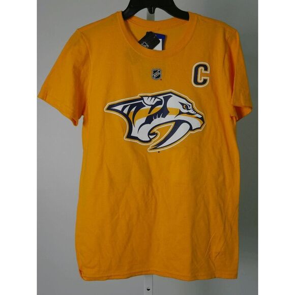 Roman Josi Nashville Predators Fanatics Authentic Player Name & Number T-Shirt M - Picture 2 of 10
